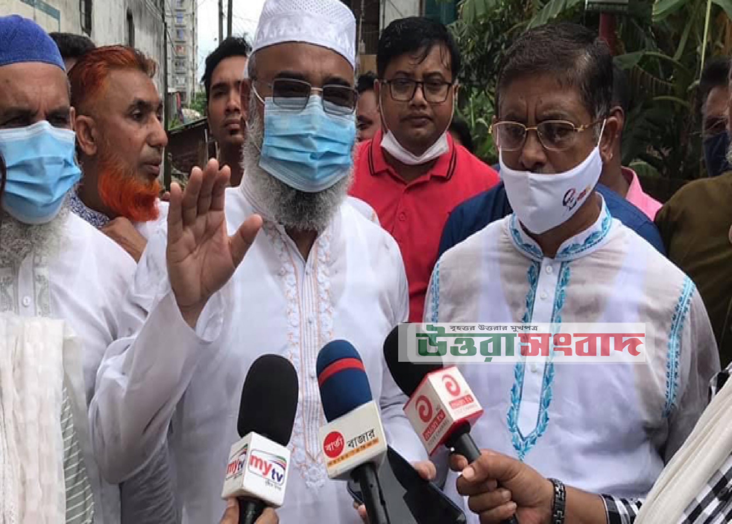 দক্ষিণখান এলাকা পরিদর্শন করে সহযোগিতার আশ্বাস দিলেন এমপি